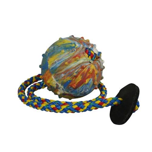 Pelota Con Cuerda Y Tope Cuero Gappay Pelota Con Cuerda Y Tope Cuero Gappay
