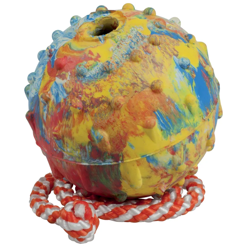 Pelota Blanda Blanda Con Cuerda Gappay, 7cm Pelota Blanda Blanda Con Cuerda Gappay, 7cm
