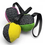 Pelota Bicolor de Lino Francés – Training K9