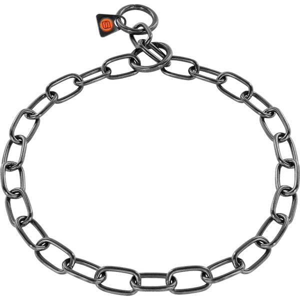 ESLABON-MEDIO-NEGRO-3MM Collar Acero Inoxidable Negro HS Sprenger Eslabón Mediano, 67cm/3mm - Imagen 1