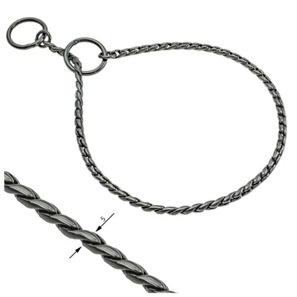 Collar De Exposición Cobra, 5mm/55cm