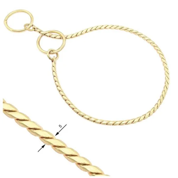 Collar De Exposición Cobra, 3mm/50cm