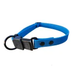 Collar Biothane Azul Con Cierre HS Sprenger