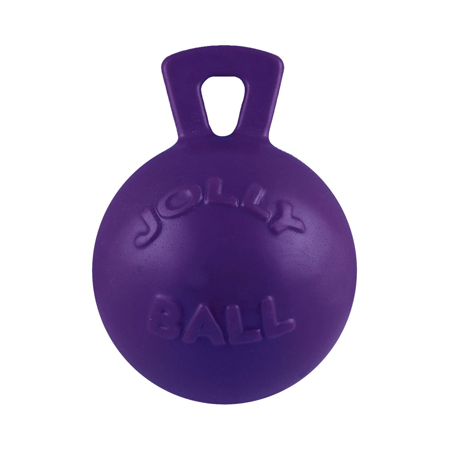Pelota Tug-n-Toss Purpura Jolly Pets, 8 Pulgadas