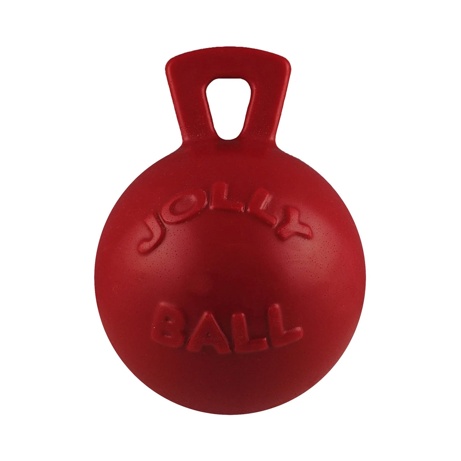 Pelota Tug-n-Toss Roja Jolly Pets, 8 Pulgadas