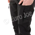 Pantalón "Easy Fit" Euro Joe Hombres Negro/Negro, Talla XL - Imagen 3