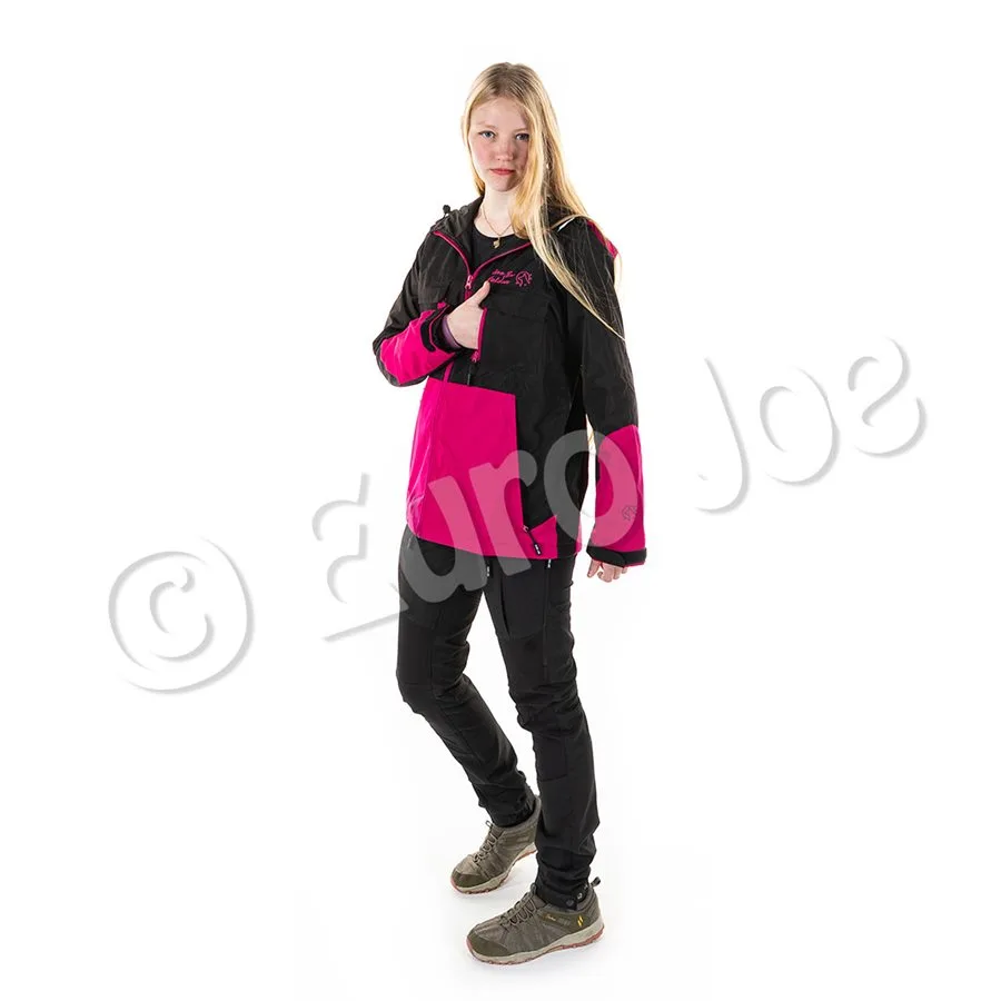 easy-fit mujer frambuesa-negro1 Chaleco De Entrenamiento "Easy Fit" Euro Joe Mujer, Frambuesa/Negro - Imagen 1