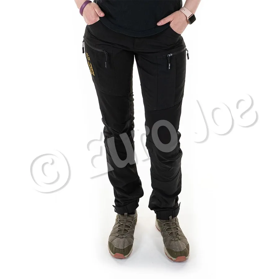 easy-fit mujer negro-negro1 Pantalón "Easy Fit" Mujer Negro/Negro - Imagen 1