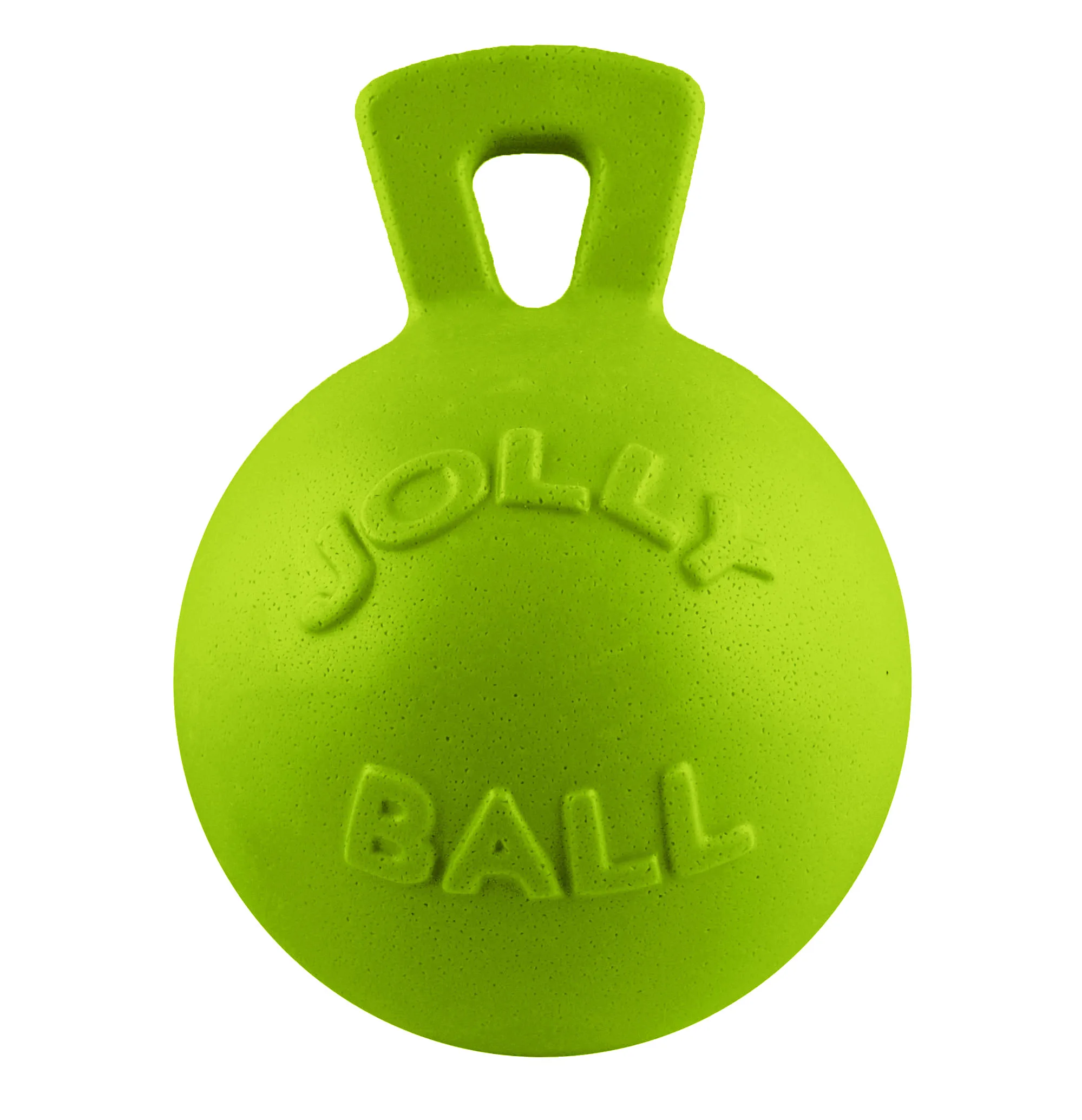 Pelota Tug-n-Toss Verde Jolly Pets, 8 Pulgadas
