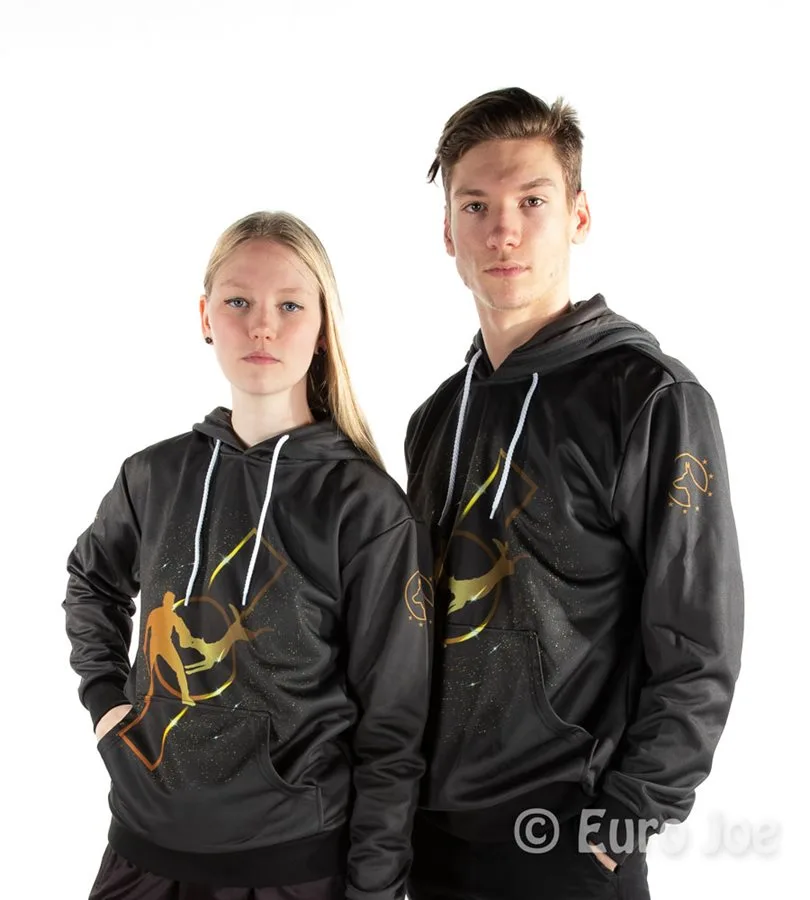 sudadera capucha dorado Sudadera Con Capucha Dorado Euro Joe - Imagen 1