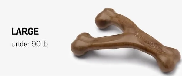 Benebone Wishbone Bacon, Large